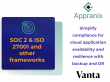 Appranix makes it easy for SOC 2 and ISO 27001 backup and disaster recovery compliance